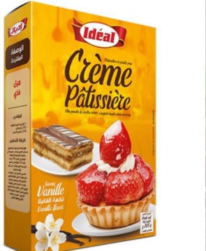 Préparation en poudre pour crème pâtissière saveur vanille 200g - IDEAL