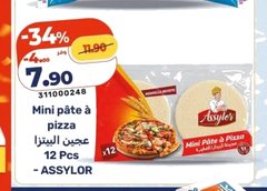 Mini pâte à pizza Assylor – Lot de 12