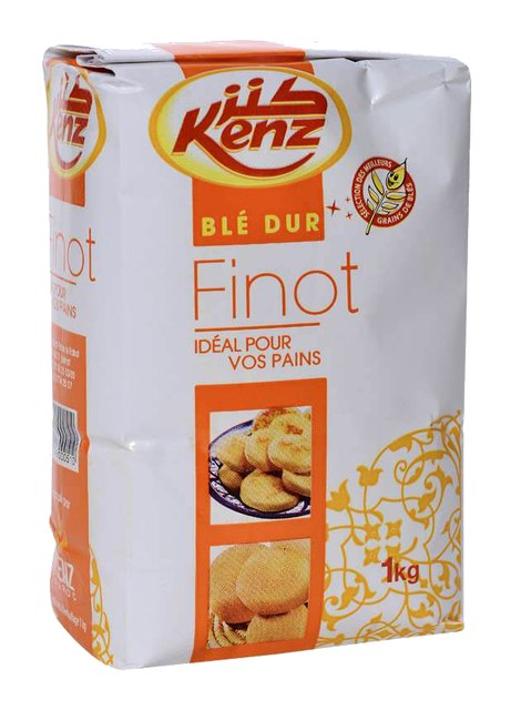 FARINE FINOT DE BLE DUR 1KG KENZ