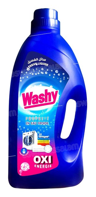 LESSIVE LIQUIDE OXI 2.5L WASHY