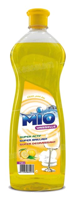 LIQUIDE VAISSELLE CITRON 750 ML MIO