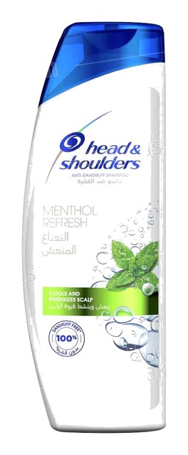 SHAMPOOING ANTI-PELLICULAIRE FRESH MENTHOL 600ML HEAD & SHOULDERS