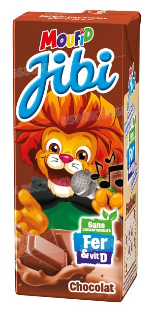 LAIT CHOCOLAT JIBI 200ML CENTRALE