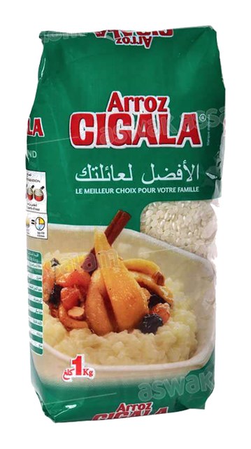 RIZ ROND 1KG CIGALA