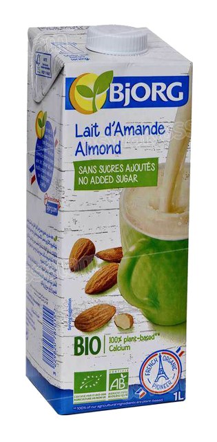 LAIT D’AMANDE SANS SUCRES 1L BJORG