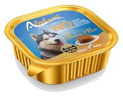 BARQUETTE PATE POULET ET RIZ POUR CHIEN ADULTE 150G ALPHAPET