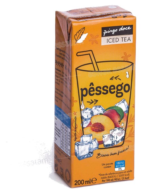 ICE TEA PECHE 20CL PINGO DOCE