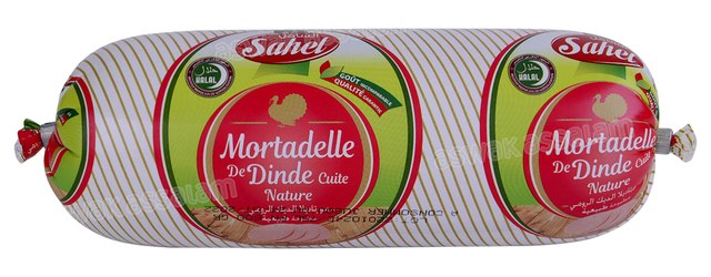 MORTADELLE DE DINDE 600G SAHEL