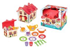 MAISON DE THE AVEC ACCESSOIRES POUR ENFANT