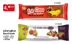Biscuit fourré dattes et figues LA CASA – 125g et 110g