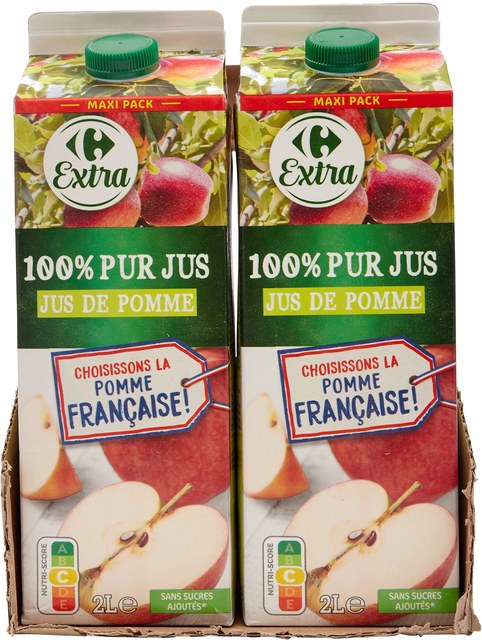 Pur jus de pomme Carrefour IL